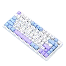 Клавіатура бездротова Attack Shark X85 White Purple (AS-X85-WP) - мініатюра 3
