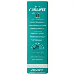 Віскі The Glenlivet 12 yo, в подарунковій упаковці, 40%, 0,7 л - мініатюра 4