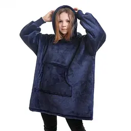 Толстовка-плед з капюшоном Huggle Hoodie двостороння - мініатюра 6