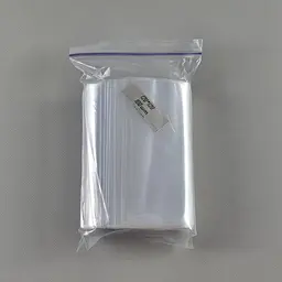 Пакети Zip-Lock прозорі 12x12 см, 100 шт, 50 мкм, поліетиленові пакети із застібкою - мініатюра 3