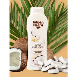 Гель для душу Tulipan Negro  Coco Pure White 650 мл - мініатюра 3