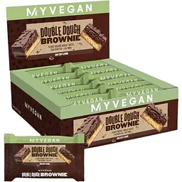 Протеїнові батончики Myprotein Double Dough Brownie Chocolate Chip 720 г (12 шт. x 60 г) - мініатюра 2