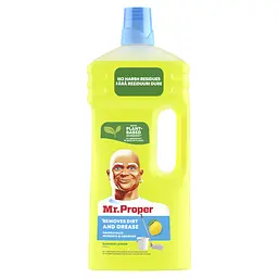 Рідкий миючий засіб Mr. Proper для прибирання підлоги та стін Лимон 1.5 л - мініатюра 2