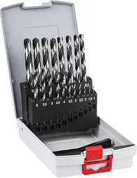 Набір свердел по металу Professional HSS PointTeQ ProBox 1-10мм кейс 19шт Bosch hoz0013323