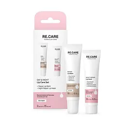 Набір для догляду за губами Day & Night Lip Care Set RE.CARE