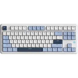 Клавіатура Ajazz AK870 V2 Flying Fish Switch White/Blue (AK870-V2-FF-BWB) [161036]