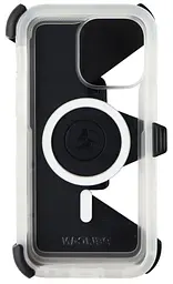 Оригінальний протиударний чохол для iPhone 14 Pro Pelican Voyager MagSafe Прозорий аналог OtterBox Defender з кліпсою - мініатюра 10