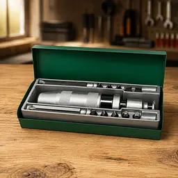 Універсальний набір ударних біт із ударно-поворотною викруткою Impact Screwdriver Set 12 біт у кейсі - мініатюра 1