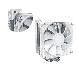 Система охолодження для комп’ютерного процесора MULTI SOCKET WHITE NX400 (W) MONTECH - мініатюра 7
