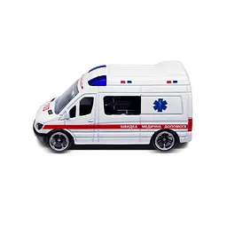 Автомодель дитяча Швидка допомога TechnoDrive 250421CG-3 масштаб 1:64 - мініатюра 2