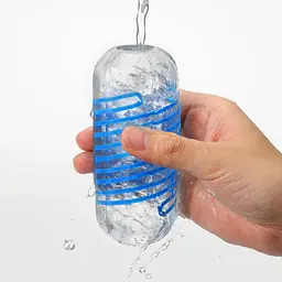 Мастурбатор Tenga Spinner DX 01 Drops, з пружною стимулювальною спіраллю всередині, ніжний вплив - мініатюра 4