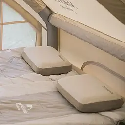 Подушка з пам'яттю Naturehike NH22ZT002 прямокутна сіра - мініатюра 3