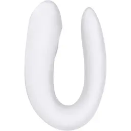 Смарт-вібратор для пар Satisfyer Double Joy White - мініатюра 2