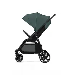 Прогулянкова коляска Kinderkraft Route Platinum Green - мініатюра 3
