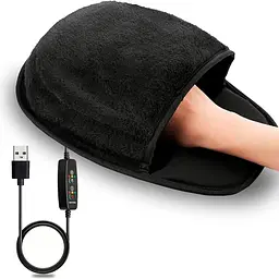 Килимок-будиночок для комп'ютерної мишки з підігрівом від USB (91310001) - мініатюра 3