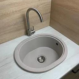 Кухонна мийка Adamant Circum 500x425x180 Бежевий avena 606223 - мініатюра 2