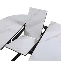 Стіл Avanti Task Ceramic white 105-138x105 см - мініатюра 2