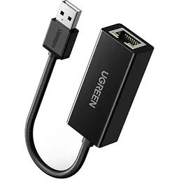 Перехідник Ugreen USB 2.0 to Ethernet RJ45 10/100 Mb CR110 (20254)