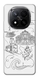 TPU чохол Demsky Odesa spirit для Xiaomi Redmi Note 14 Pro+ 5G