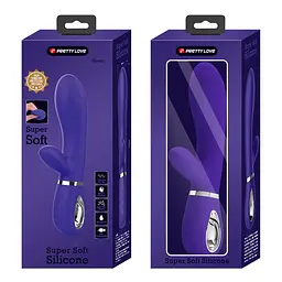 Вібратор PRETTY LOVE THOMAS USB PURPLE new 7 function PRETTY LOVE BI-014621-3 98680 - мініатюра 2