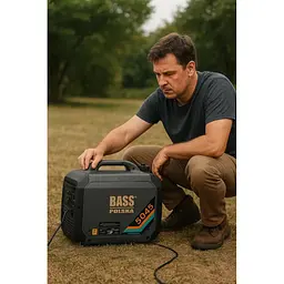 Інверторний бензиновий генератор Bass Polska 5045 3.2/3.5 кВт (5902067630723) [177205] - мініатюра 4