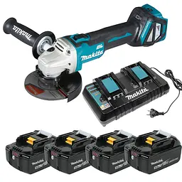Шліфмашина кутова акумуляторна Makita DGA511 BEO4 (125 мм, 3000-8500 об/хв, BL, LXT)