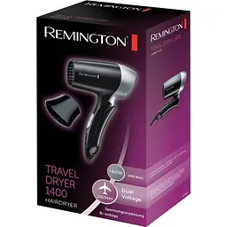 Фен дорожній Remington On The Go чорний 1400 Вт (D2400) - мініатюра 5