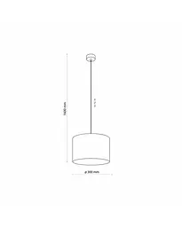 Підвісний світильник TK Lighting 4991 Moreno E27 1x15W IP20 - мініатюра 3