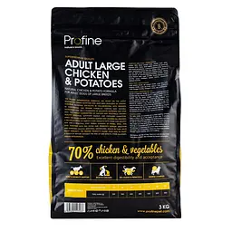 Сухий корм для дорослих собак великих порід (вагою від 25 кг) Profine Adult Large Breed Chicken 3 кг (курка) - мініатюра 5