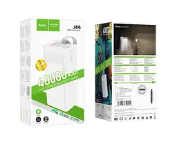 Портативна батарея Hoco J86 40000mAh 22.5W з лампою белfz - мініатюра 5