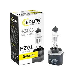 Галогенова лампа Solar H27/1 12V 27W PG13 Starlight +30%(1227)