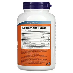 Омега-3 Now Foods Omega-3 180 ЕПК/120 ДГК 90 капсул (NOW-01656) - мініатюра 2