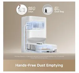 Робот-пилосос D20 PLUS RLD35GD DREAME - мініатюра 2