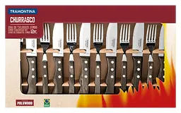 Набір приборів для гриля Tramontina Barbecue Polywood, 12 предметів (6584535) - мініатюра 2