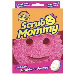 Губки кухонные Scrub Daddy Scrub Mommy Розово-фиолетовая 1 шт. (5060481022040/5060481023900)