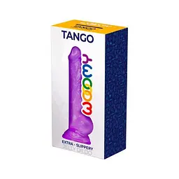 Фалоімітатор Wooomy Tango, з присоскою, довжина 18 см, діаметр 3,2 см - мініатюра 2