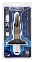 Анальна пробка Menzstuff Purrfect Plug, Smoke - мініатюра 2