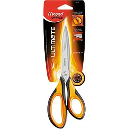 Ножиці офісні Maped Ultimate 21 см чорні з жовтим (MP.697710) - мініатюра 2