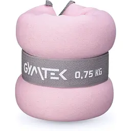 Обважнювачі Gymtek для рук і ніг 2 х 0,75кг рожевий