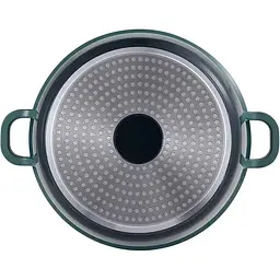 Каструля Bergner Excalibur з кришкою 20 см 2.2 л зелена (BG-36100-GR) - мініатюра 4