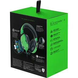 Razer Гарнітура Blackshark V2 X 3.5мм Green - мініатюра 6