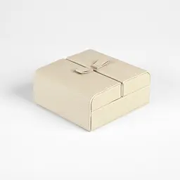 Органайзер для прикрас МВМ My Home Пектораль 150х150х68 мм бежевий (FH-51 BEIGE) - мініатюра 2