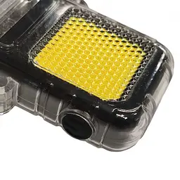 Запальничка електроімпульсна Flashlight 9258 USB з ліхтариком, чорна, спіральна - мініатюра 4