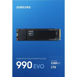 SSD накопичувач Samsung 990 EVO 2ТB (MZ-V9E2T0BW) [119369] - мініатюра 7