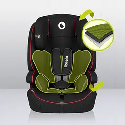 Автокрісло Lionelo Nico 9-36 кг Black Red - мініатюра 8