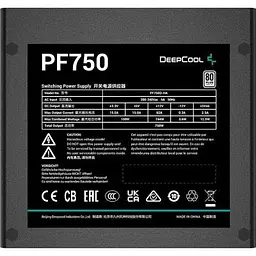 Блок живлення Deepcool 750W (R-PF750D-HA0B-EU) - мініатюра 3
