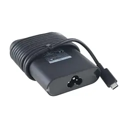 Блок живлення до ноутбуку Dell 65W 20V, Type-C, Oval-корпус (HA65NM170 / A40243)