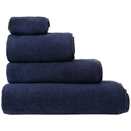 Рушник МВМ My Home Ніжність 50x90 см темно-синій (BT-11 M DARK BLUE) - мініатюра 8