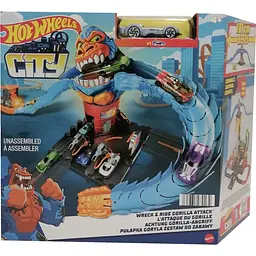 Ігровий набір Hot Wheels Порятунок від горили Небезпечні істоти (HDR30) - мініатюра 10