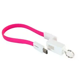 Дата кабель USB 2.0 AM to Type-C 0.18m pink Extradigital (KBU1788) - мініатюра 2